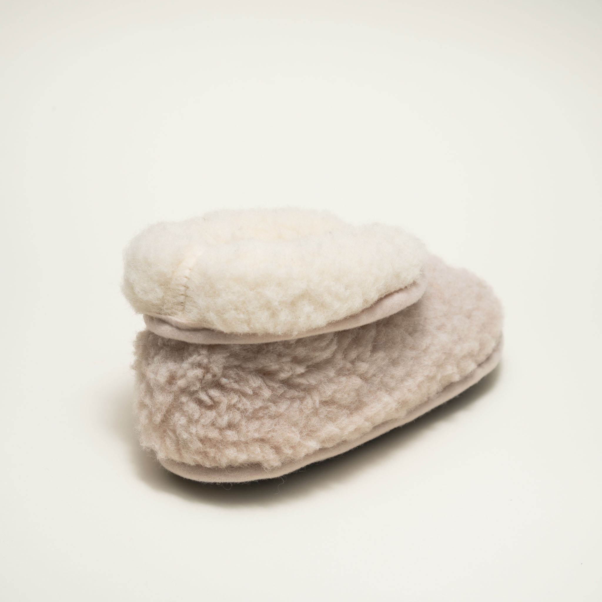 WOOLLANDO Luonnollinen merinovilla tossut CORAL