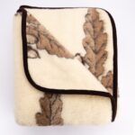 Luonnollinen 100 % merinovilla peitto OAK 800 g/m