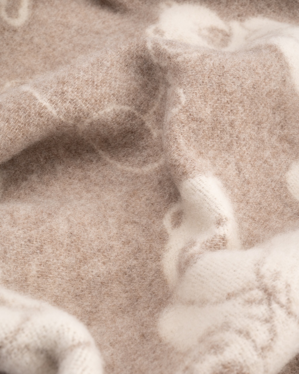 Lasten luonnonvillainen ruskea peitto BEAR