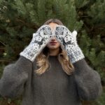 Naisten merinovillaiset lapaset ELNIAI