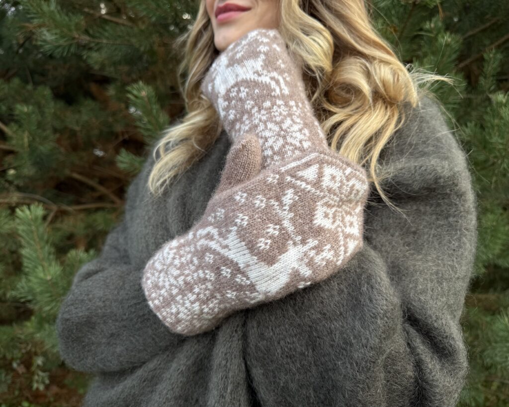 Naisten merinovillaiset lapaset ELNIAI