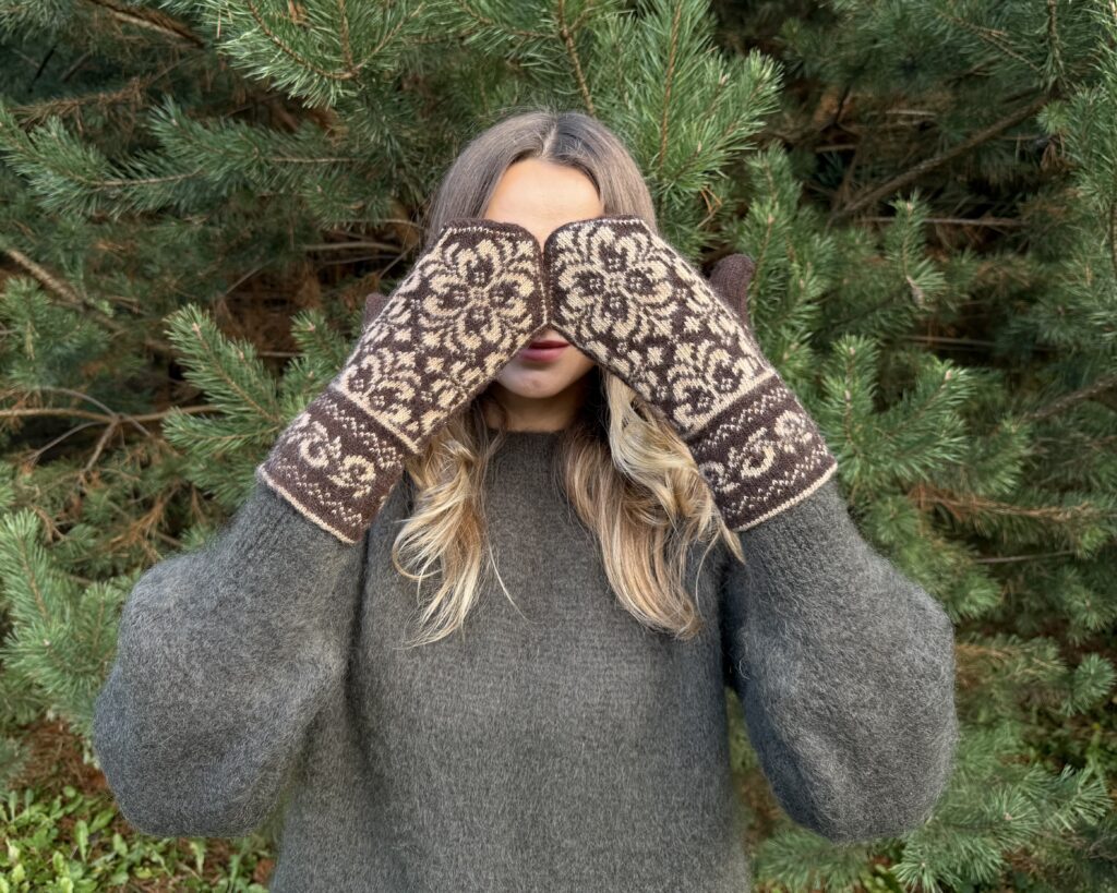 Naisten merinovillaiset lapaset SNAIGĖS