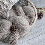 Luonnollinen lampaanvillalanka RUSKEA 0,5kg