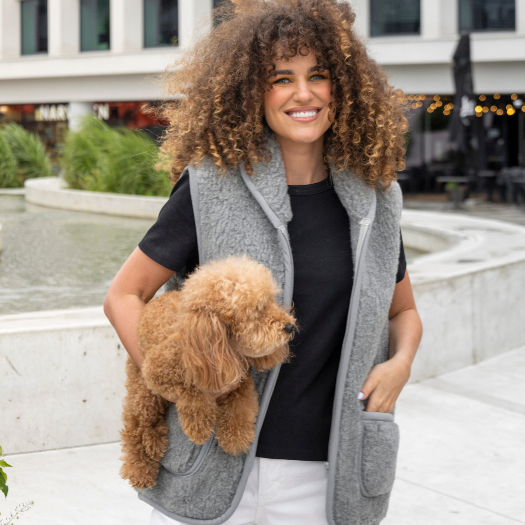 Merinovillaliivi harmaa 'UNISEX'