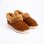 WoolLando naisten aidon turkiksen kevyet nahkasaappaat