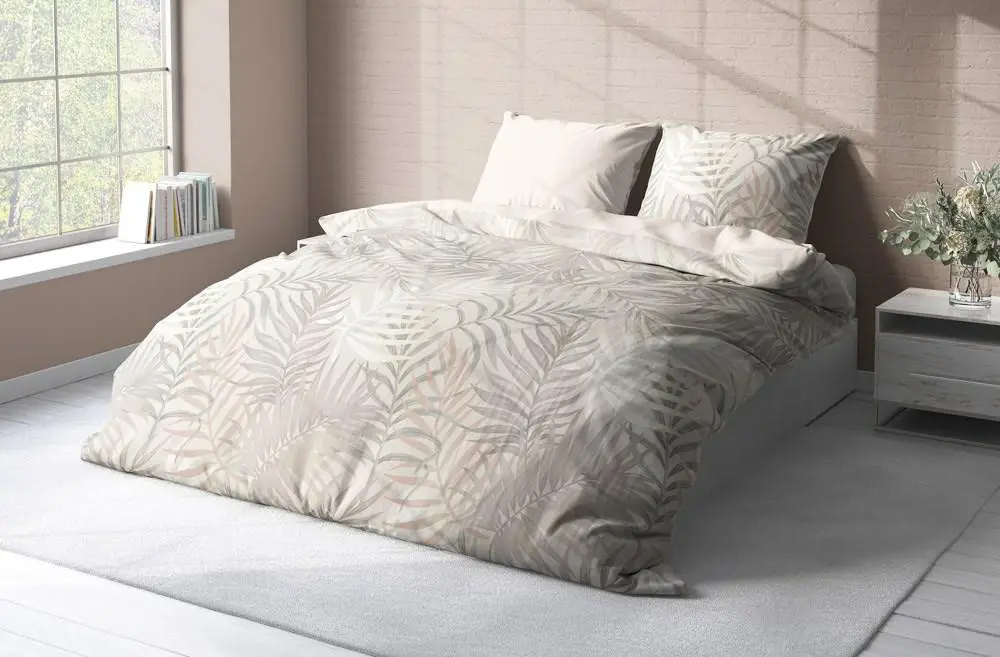 PREMIUM satiini vuodevaatteet set tuhka