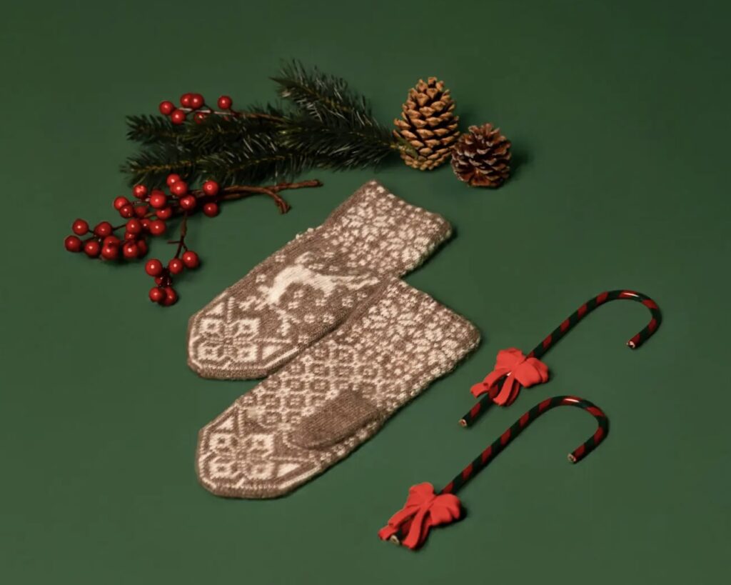 Naisten merinovillaiset lapaset ELNIAI