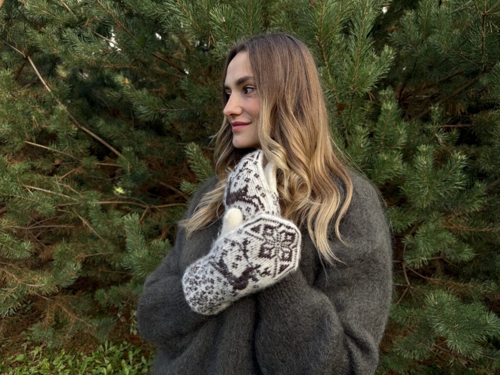 Naisten merinovillaiset lapaset RUDOLFAS