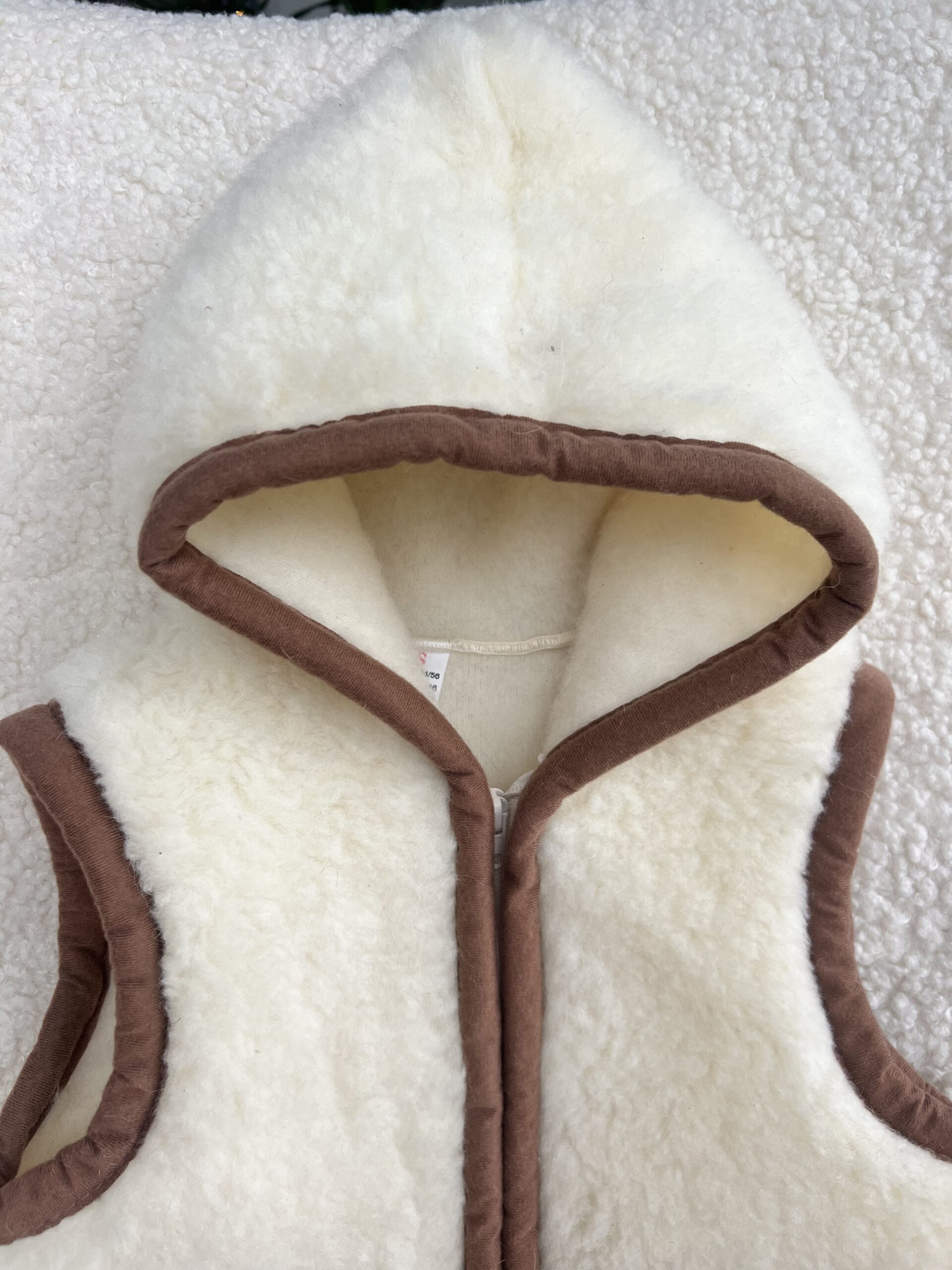 Lasten merinovillainen liivi