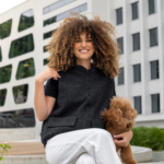 Zaffiro lampaanvillainen naisten liivi LISA