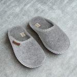 Lasten kohokuvioidut luonnonvillahuopatossut HALA