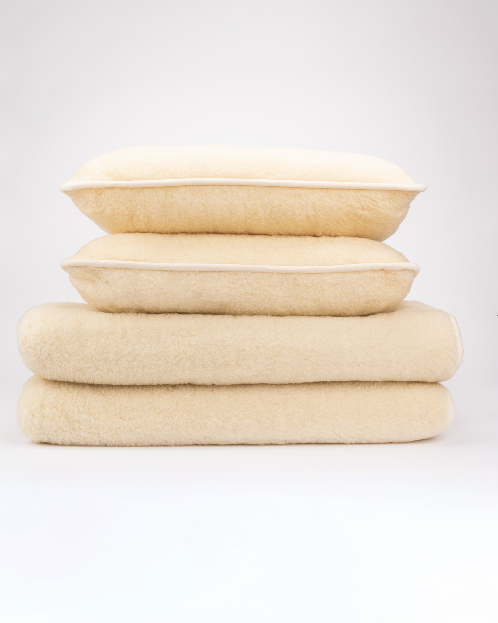 WoolLando luonnollinen 100 % merinovillainen kevyt huopa