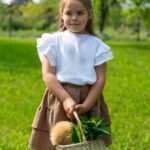 Musliinipuuvillahame CINNAMON