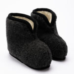 WoolLando luonnolliset merinovillaiset nilkkurit – tohvelit SMILTIS