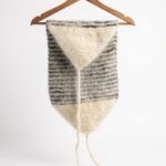 100% siperianhuskyn koiranvillasta tehty raidallinen vyö – WoolLando