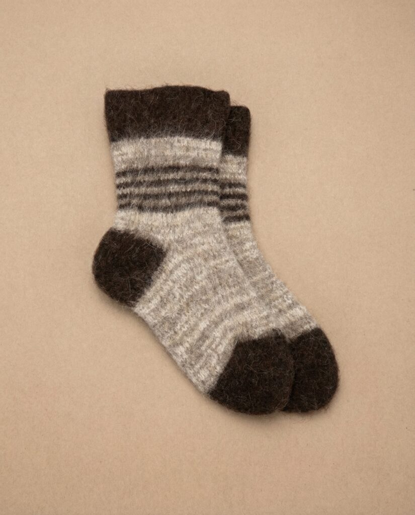 100% verenkierron parantamiseen – koiranvillasukat, WoolLando