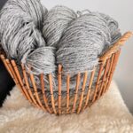 60% Siperian husky koiranvilla, 40% lampaanvilla 1 kg – HARMAA, WoolLando
