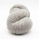 50% koiranvilla / 50% lampaanvillalanka 1 kg – LIGHT GREY, WoolLando