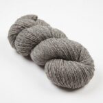 50% koiranvilla / 50% lampaanvillalanka 1 kg – DARK GREY, WoolLando