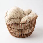 60% Siperian husky koiranvilla, 40% lampaanvilla 1 kg – VALKOINEN, WoolLando