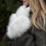 100% angorakanin villaiset PREMIUM-käsineet – WoolLando