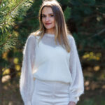 Lasten moheerivillainen pusero PERLAS