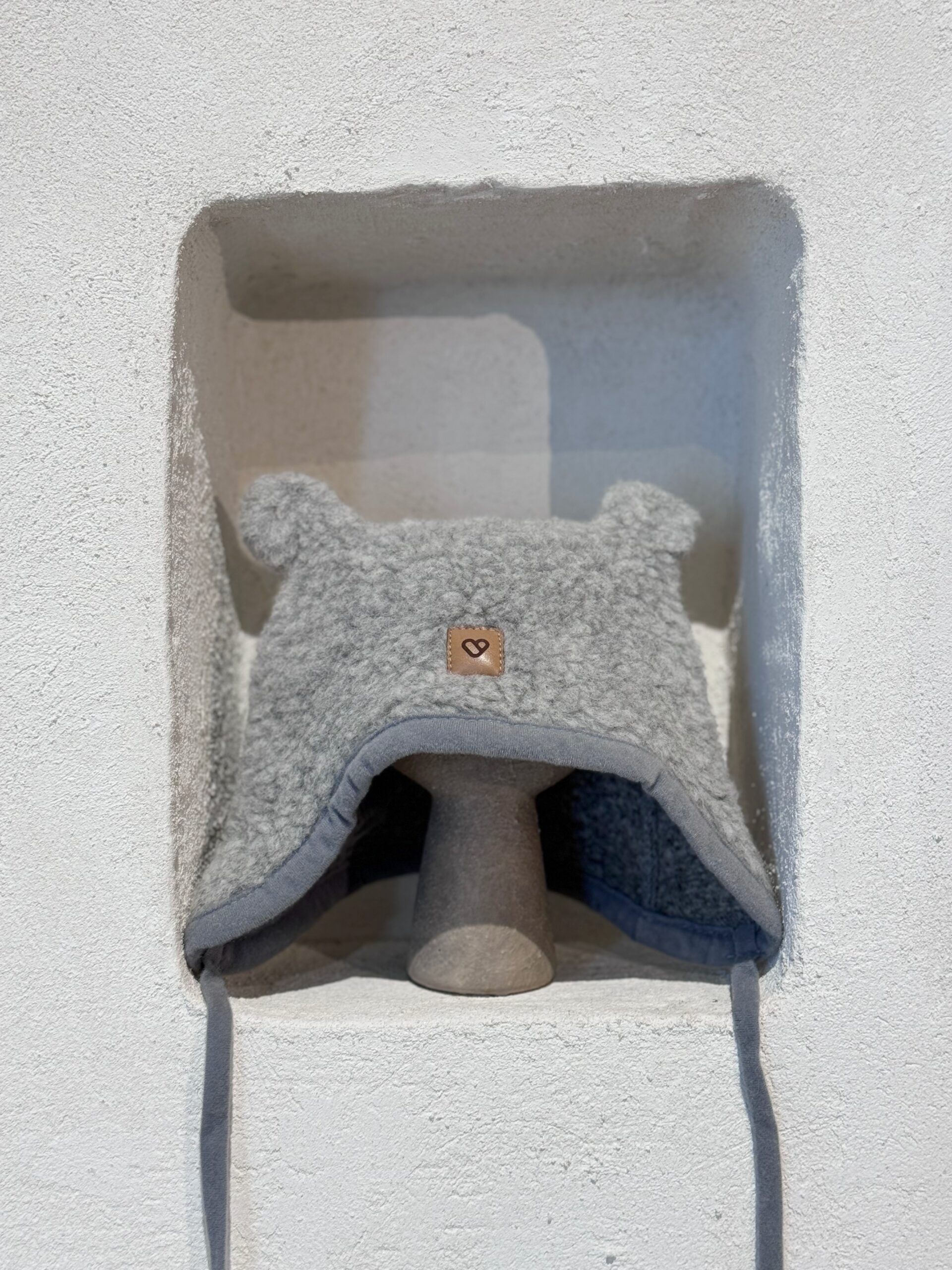 Lasten harmaa karitsan villamyssy, Zaffiro