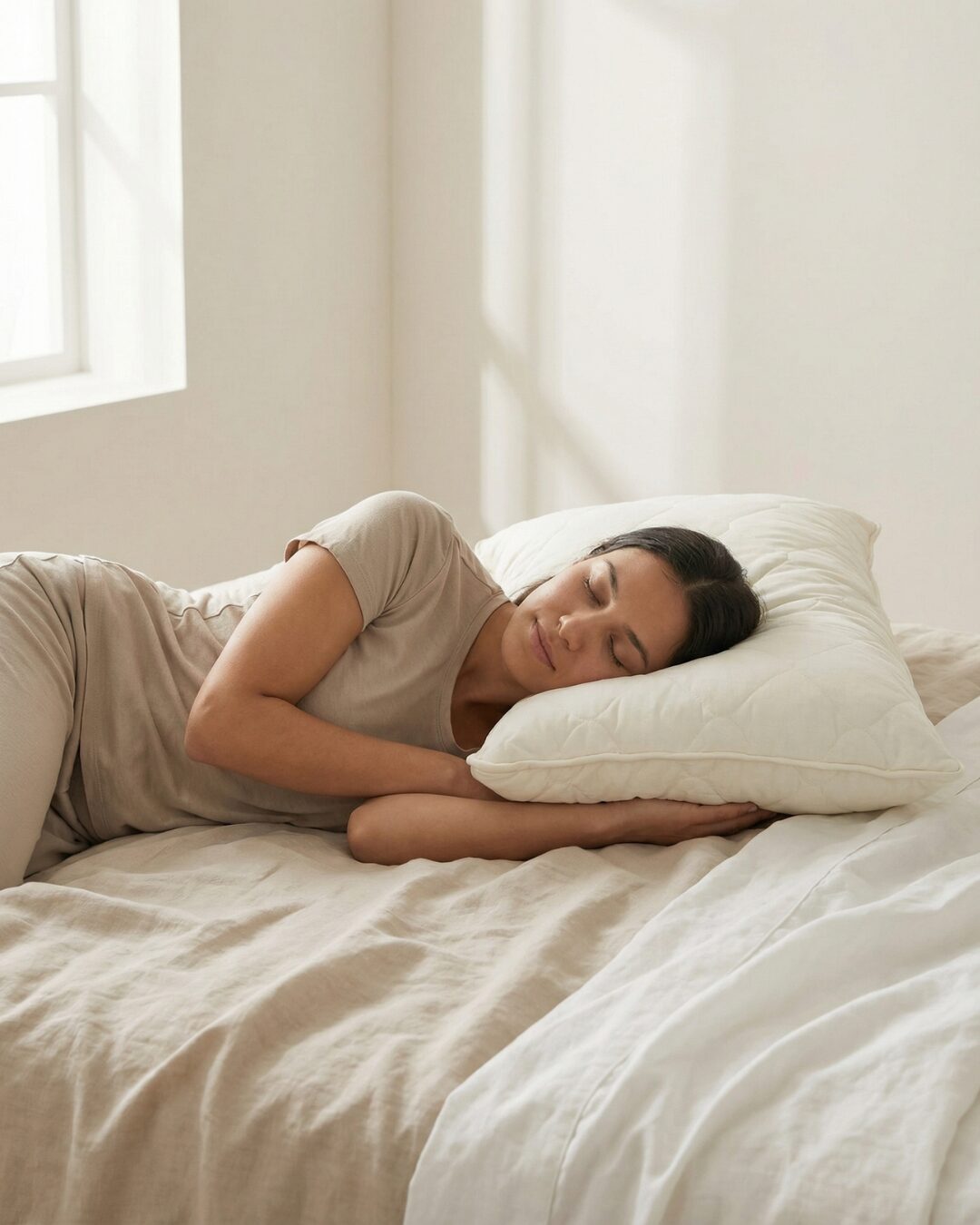 Erittäin pörröinen ja pehmeä allergiaton tyyny CLASSIC, WoolLando