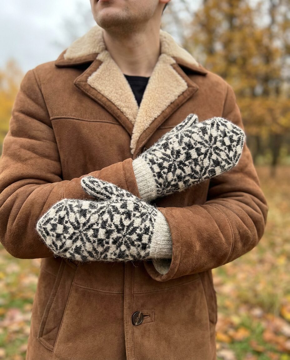 Miesten merinovillalappaset TRUFFLE, WoolLando