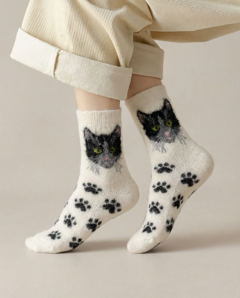 Merinovillasukat PĖDUTĖS, WoolLando