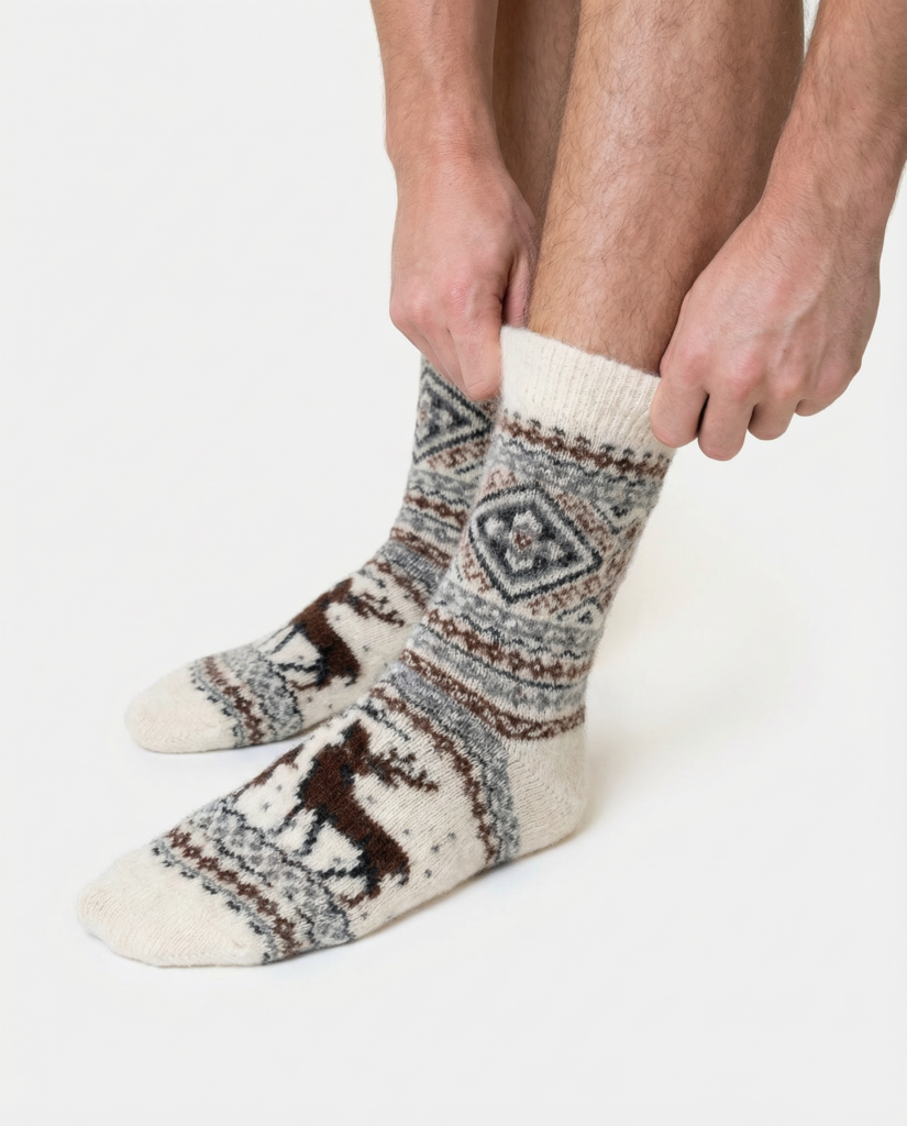 Merinovillasukat RUDOLFAS, WoolLando