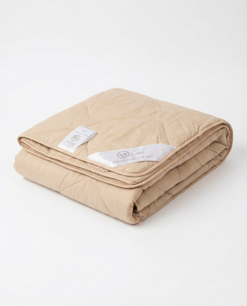 Ylellinen kamelin villapeitto 400 g/m²