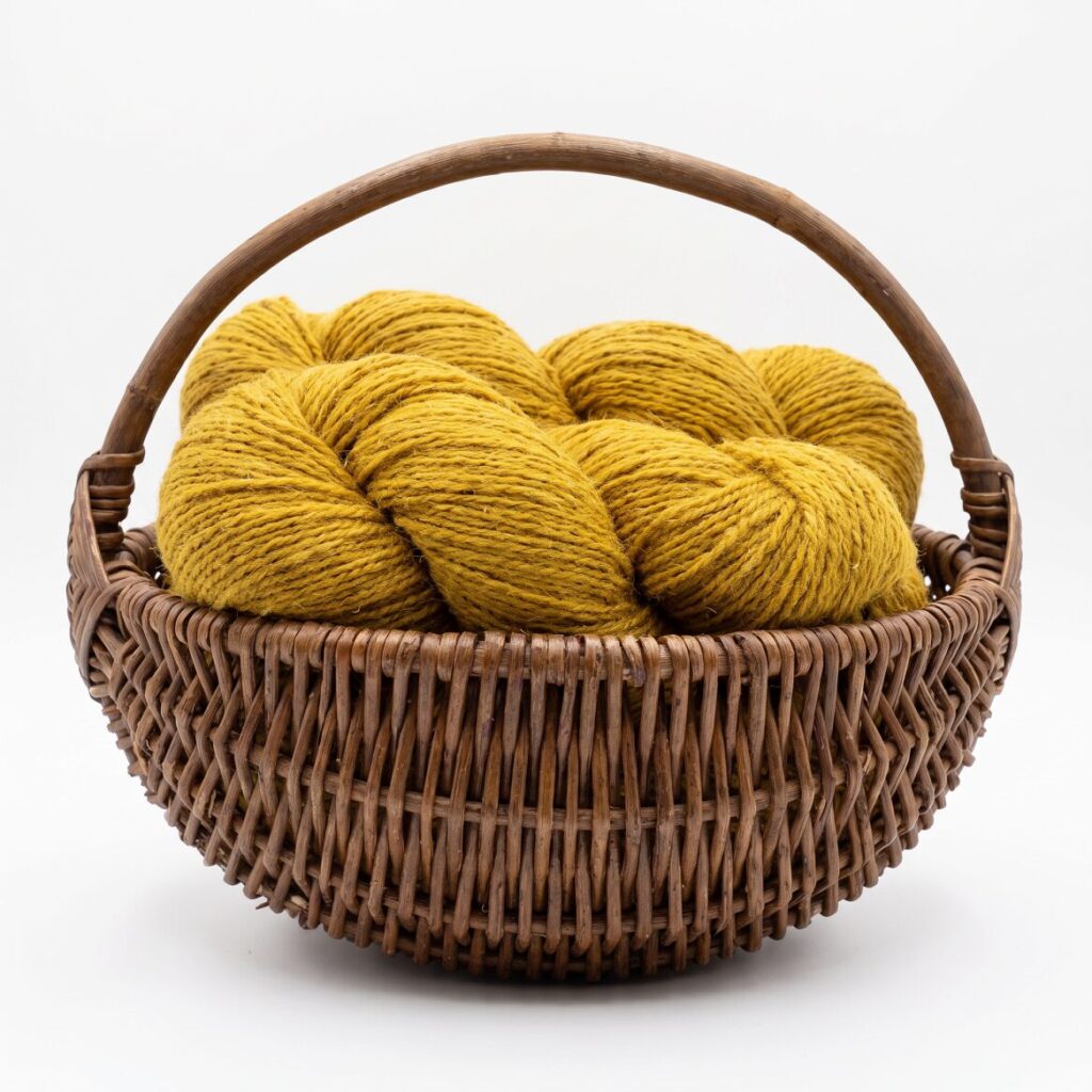 Lampaanvillalanka 1 kg – MUSTARD YELLOW, WoolLando