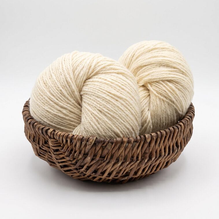 Lampaanvillalanka 1 kg – VALKOINEN, WoolLando