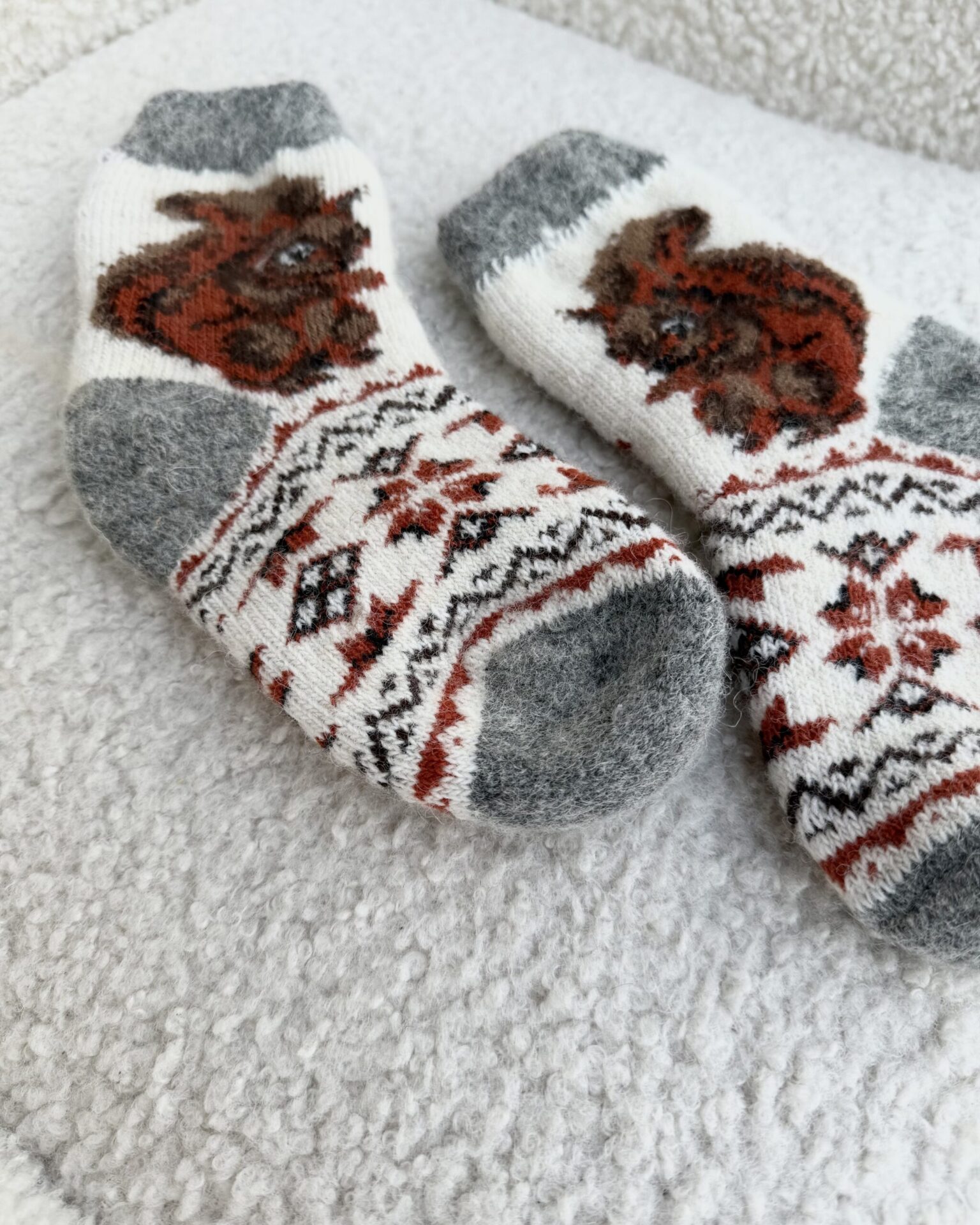 Lasten merinovillasukat VOVERYTĖ, WoolLando