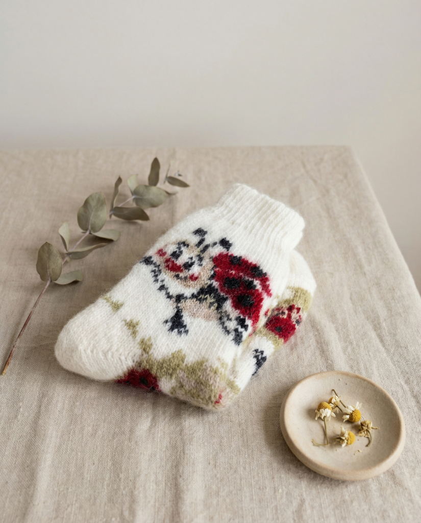 Lasten merinovillasukat LEPPÄKERTTU, WoolLando