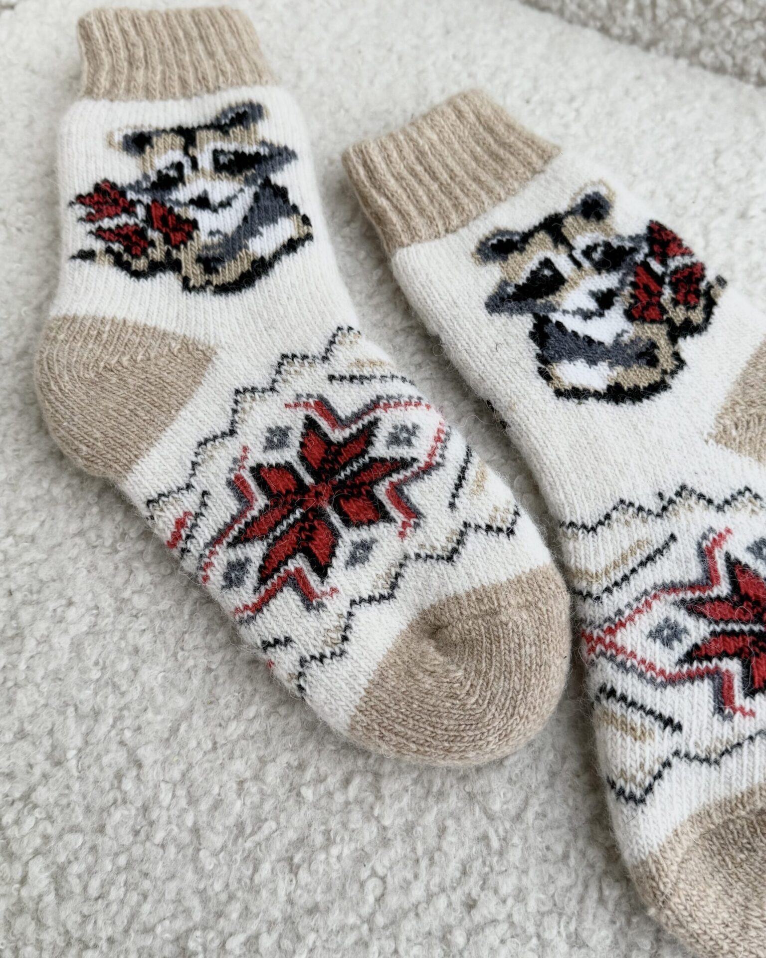 Lasten merinovillasukat MEŠKĖNAS, WoolLando