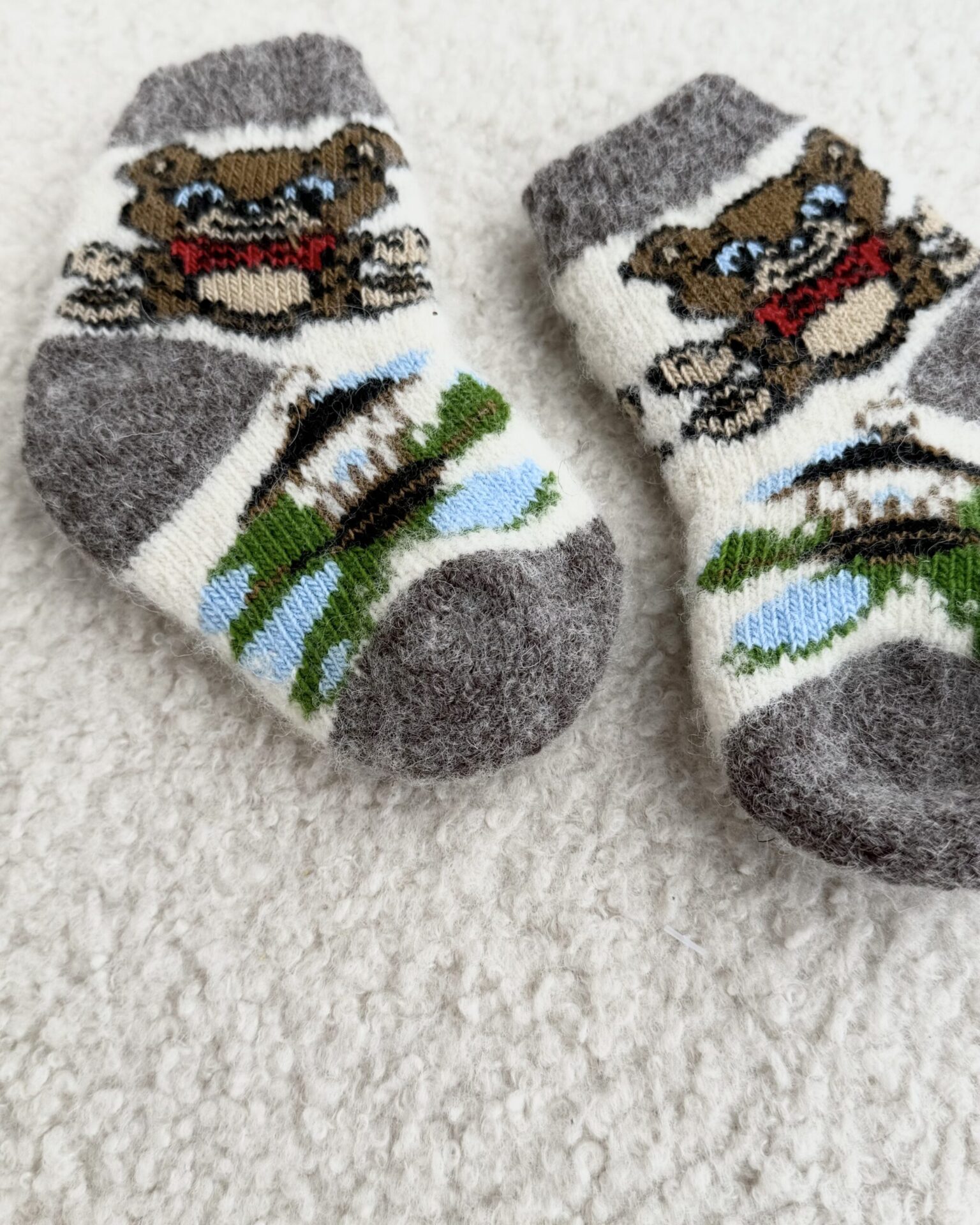 Lasten merinovillasukat BARNIS, WoolLando