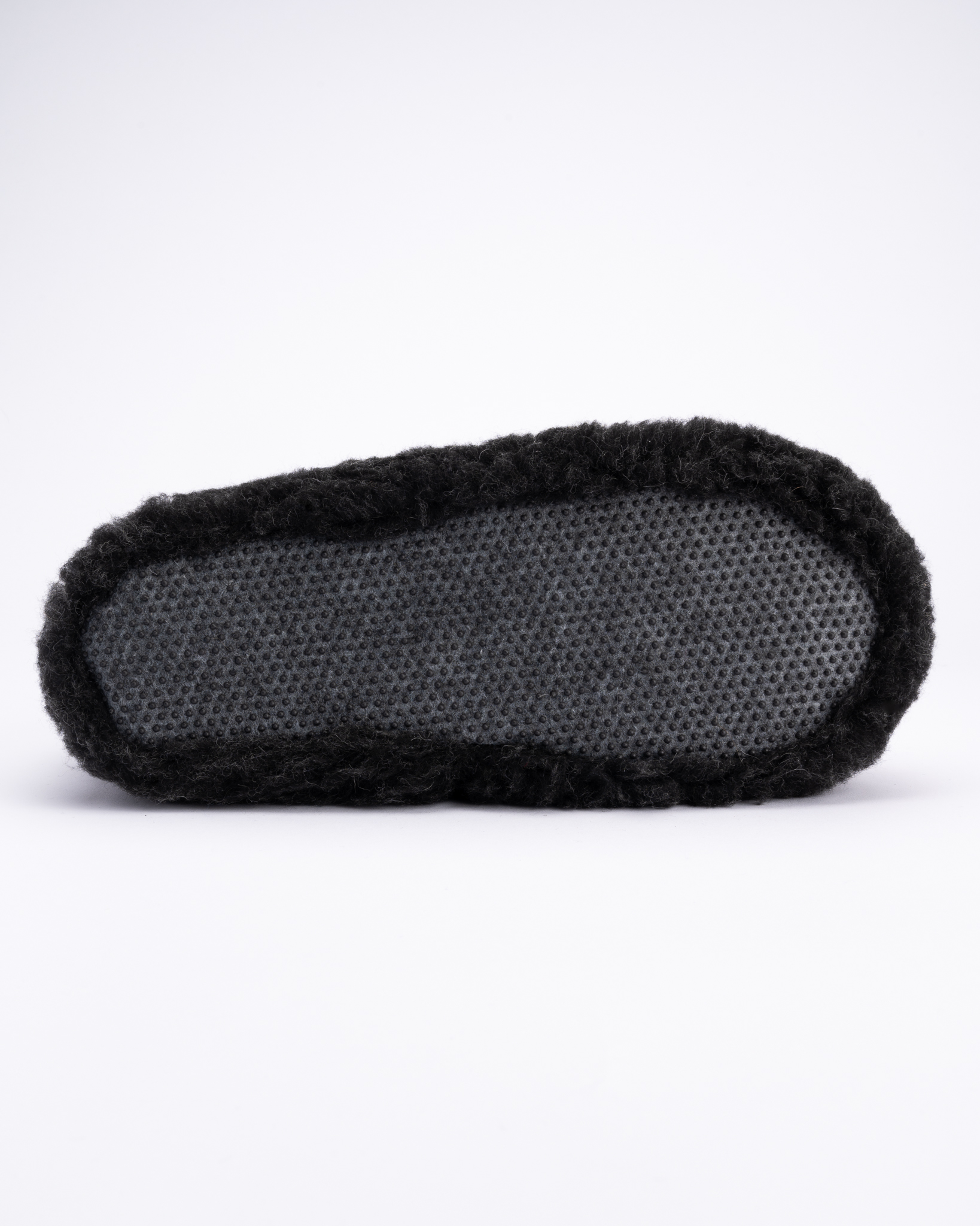 Merinovillainen saapastyylinen tossu GRAPHITE, WoolLando