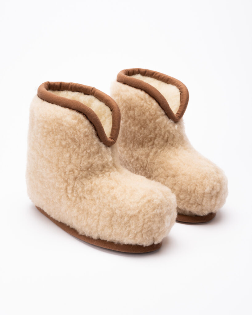 Merinovillaiset nilkkutossut SMILTĖ, WoolLando