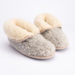 Merinovillaiset saapastossut GREY, WoolLando