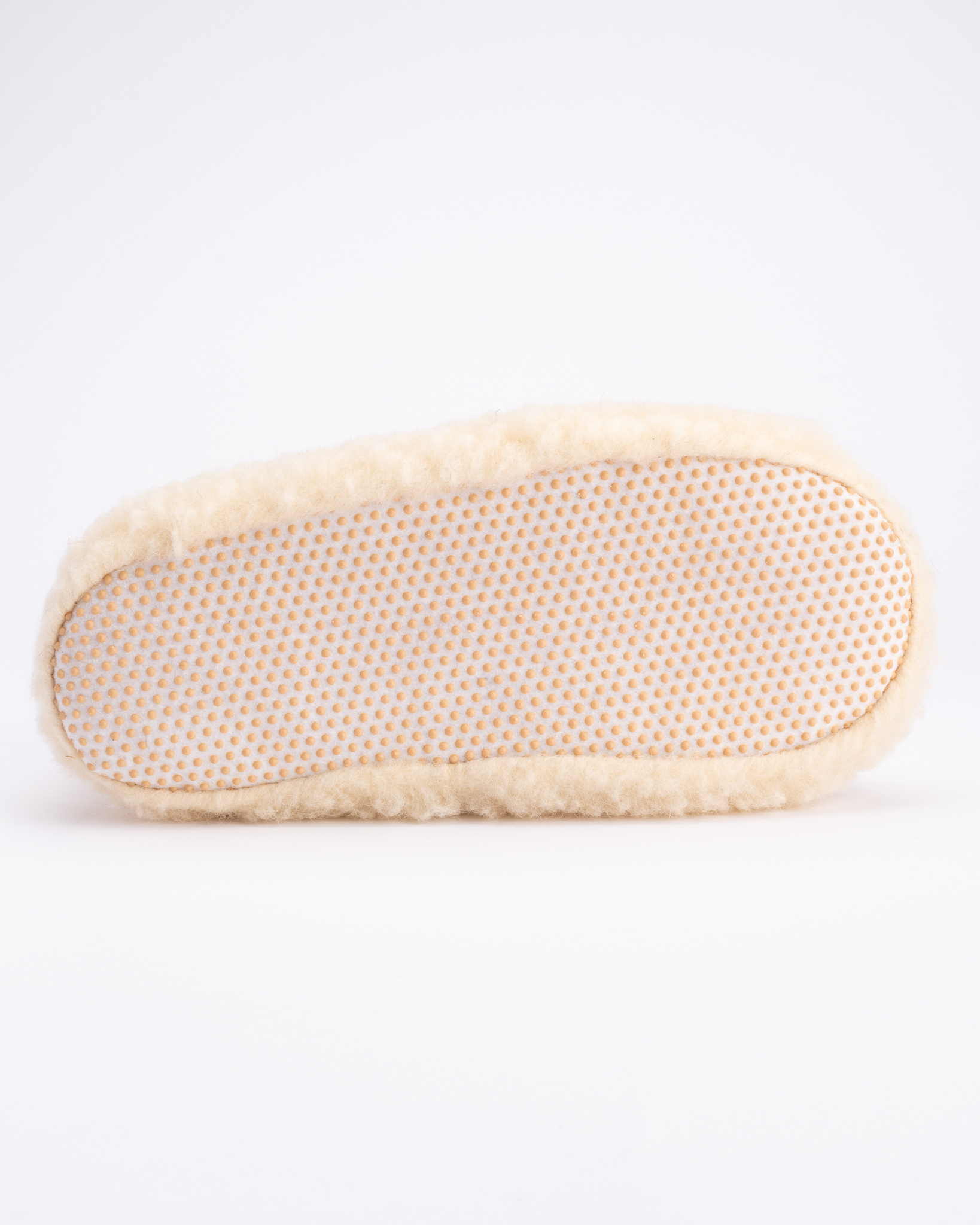 Valkoiset merinovillaiset nilkkuritossut CLOUD, WoolLando