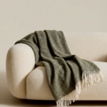 Uuden-Seelannin lampaanvillapeitto GREEN FORREST, WoolLando