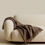 Uuden-Seelannin lampaanvillapeitto COCOA BROWN, WoolLando