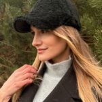 Luonnonlampaan nahkainen musta hattu NIGHT, WoolLando