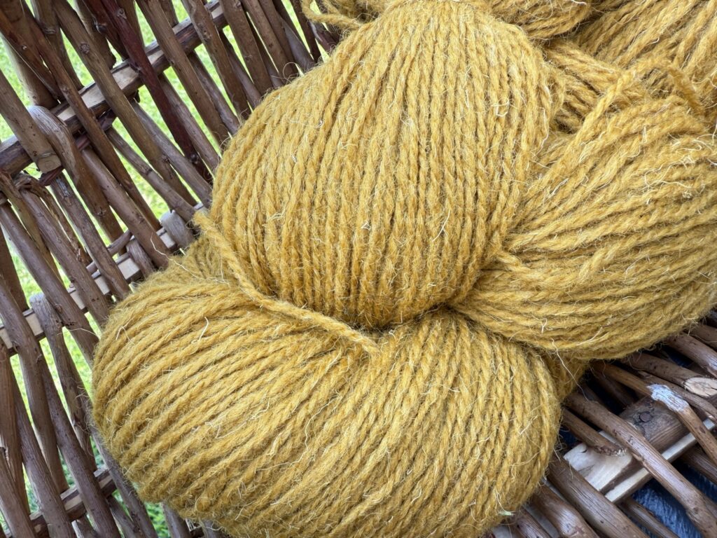 Lampaanvillalanka 1 kg – MUSTARD YELLOW, WoolLando