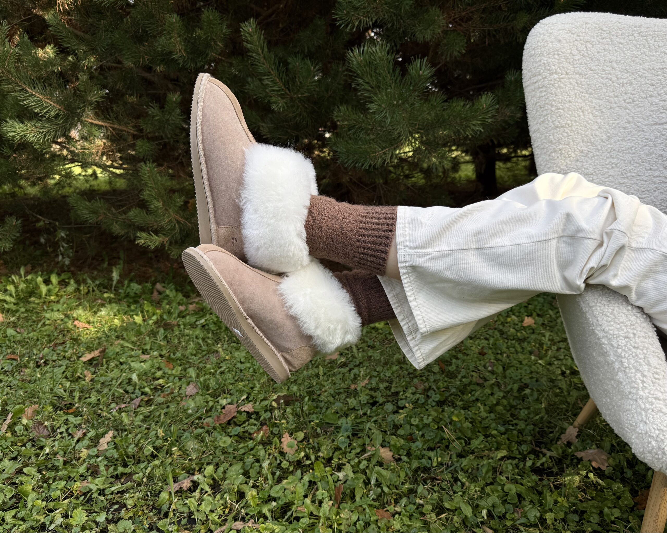 Uuden-Seelannin lampaanvillasukat – LATTE, WoolLando