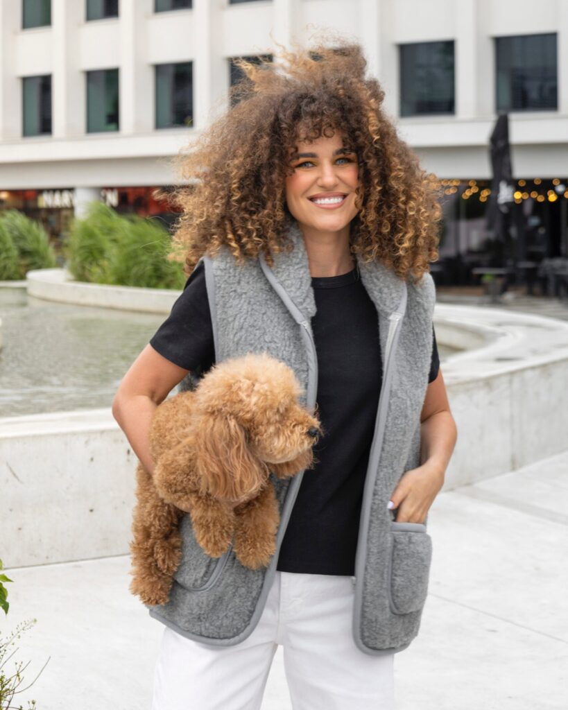 Harmaa merinovillaliivi 