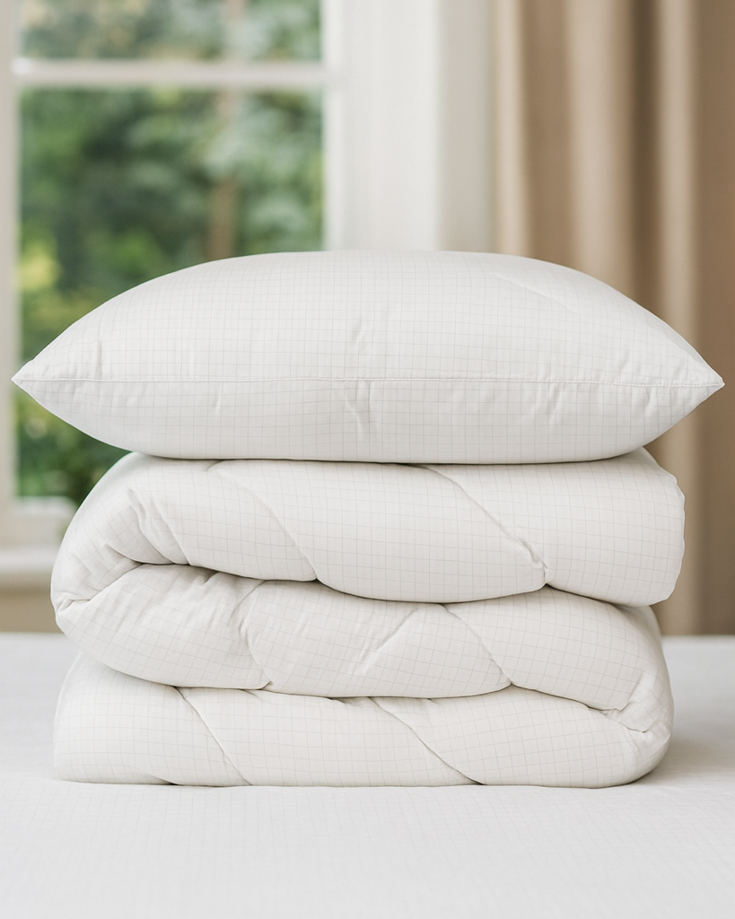 Stressiä lievittävä hiilikuitu vuodevaatteiden setti CARBON 350 g/m²