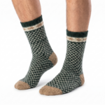 Merinovillasukat GREEN FOX, WoolLando